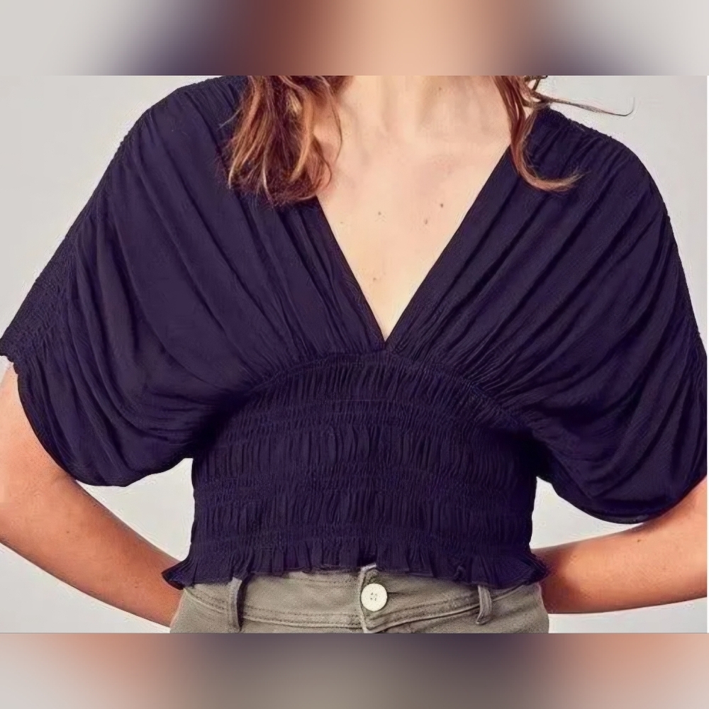 Miou Muse Cassia Cropped Top (M)